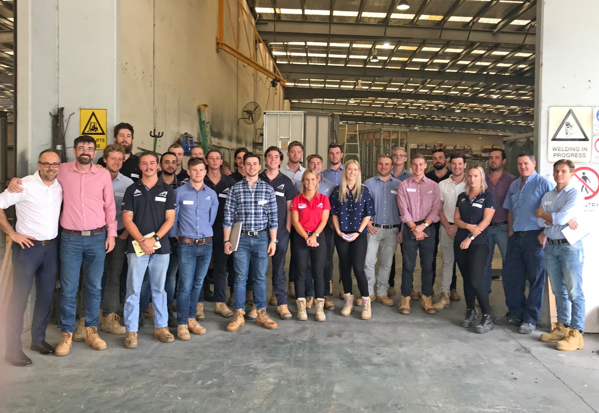 Our cadets are getting a first-hand look at our 120 prefab bathroom pods being manufactured for our latest aged care project at Morayfield. Thanks to Project Modular for the tour of their factory and delivering our client and their future residents such high quality workmanship.