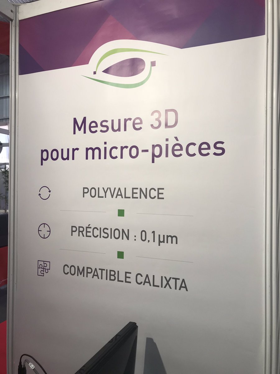 expertisevision's tweet photo. @smart_industrie @expertisevision Heureux de participer @smart_industrie pour y présenter Machine d’inspection #Calixta3 et notre Caméra 3D (interférométrie) 🎓nominée au Award « nouvelle technologie » 🙌 Stand 4K99 https://t.co/zqTsUymiGG