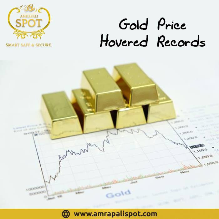 Yellow  metal touches 33,800 marks in Mumbai on increase in global demand. It  is the highest ever for the gold. Stay updated to now more!
 #Facts
 #LiveRates
 #BullionMarket
 #Gold&Silver
 #AmrapaliSpot
 #AmrapaliGroup
 #Ahmedabad