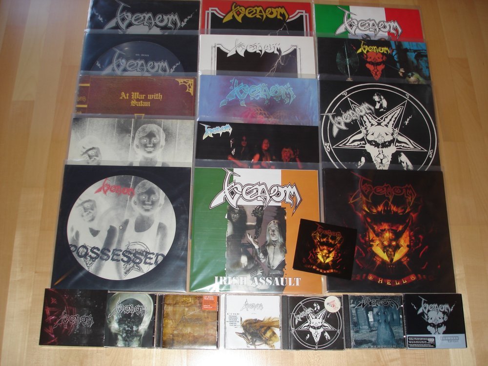 Heavy Metal Maniac Collection Of The Day Venom Vinyl And Cd Collection Older Pic Black Metal Original Picture Lp 19 Neat Records Blackmetal Metal Nwobhm Heavymetal T Co Bs0bwqxiek