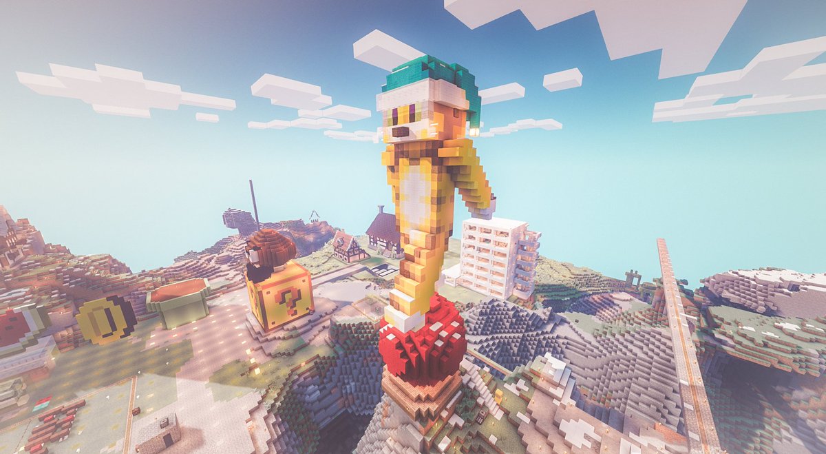 るな族長 Eso A Twitter Minecraft マイクラ クリエイティブで作ったるなよな像 後ろにはオリヒロさんが作った建物が 玉の中はハートカフェ サバイバルモードでクリエイティブの像の2倍の大きさで作り始めてしまって終わらない図 るな族長 Eso A Twitter Minecraft マイクラ クリエイティブで作ったるなよな像 後ろにはオリヒロさんが作った建物が 玉の中はハートカフェ サバイバルモードでクリエイティブの像の2倍の大きさで作り始めてしまって終わらない図