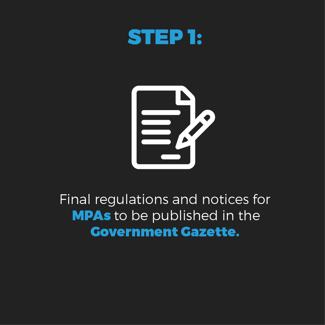 OceaniMPActSA's tweet photo. Follow our page as we outline the 9 steps that will be taken to implement these 20 new Marine Protected Areas. #OnlyThisMuch https://t.co/dXQxAl3zIP