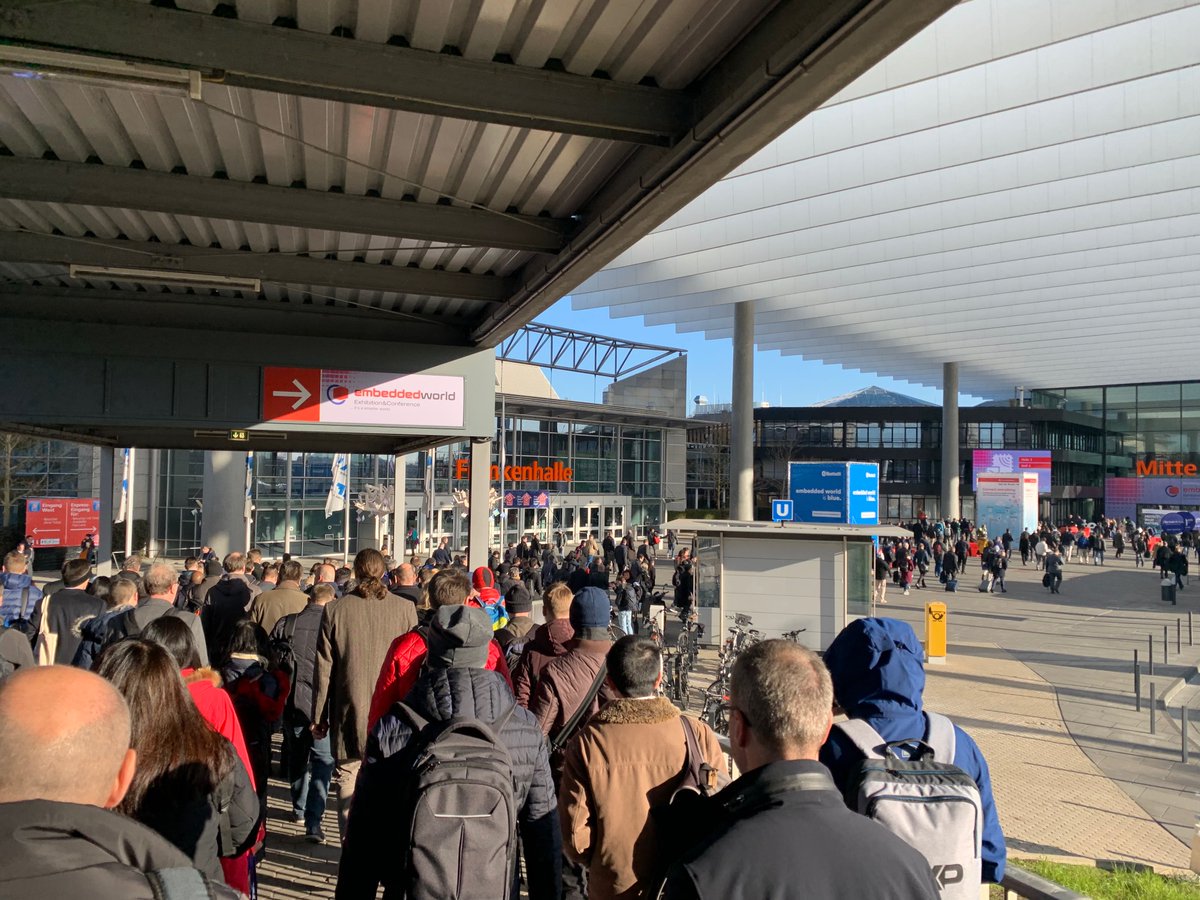 PHYTEC_Gmbh's tweet photo. #Students at the @embedded_world 2019 - Visit #PHYTEC booth today Hall 2 booth 451 #demo on AM65x #cloud #AM57x #AndroidDemo #iMX7 #Amazon Greengrass/#MachineLearning demo #Industrial #PCs, #newmodules, #security, #AI and #IoT https://t.co/tLukywZT3d https://t.co/WHeewkd8HC