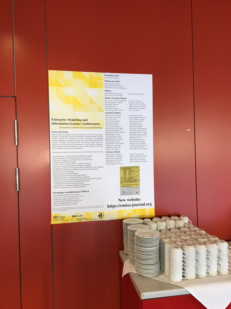 emisajournal's tweet photo. EMISAJ poster prominently placed at #WI2019 https://t.co/I1mqi2Fh3s
