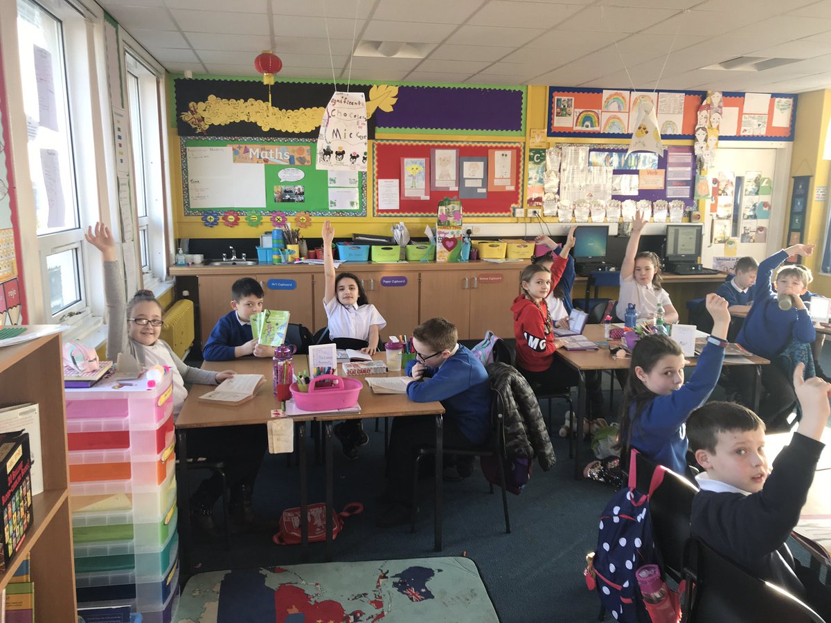 a20dun1's tweet photo. “Hands up who is enjoying reading their book so much that they would like to continue reading it all day” #readingculture #readongeton https://t.co/FznRPVBPme