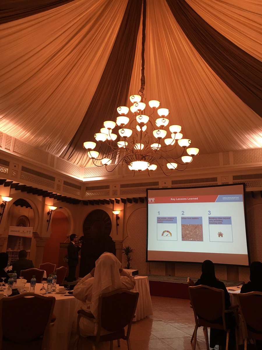 Wafa_Alghatam's tweet photo. Attending workshop of Toward Evidence based decision making for cities in Bahrain on Urban observatories and city ProsperityInitiative with @UNHabitatGCC and Urban development Authorityof Bahrain @UH_Lab @uobedubh @amira https://t.co/Gn4iLC18dB