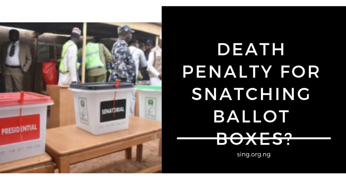 VoteAMust_'s tweet photo. Nigeria isn't ready for a death penalty over illegal possession of sensitive electoral materials.
#NigeriaDecides
#VoteAmust
#NigeriaDecides2019 https://t.co/C8vCp25KqG