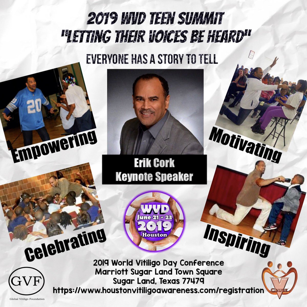 HVAM2017's tweet photo. #WorldVitiligoDayConference #KidsTeensAdults #HVAM #GVF #Speakers #Entertainment https://t.co/KqVaOx2N2v