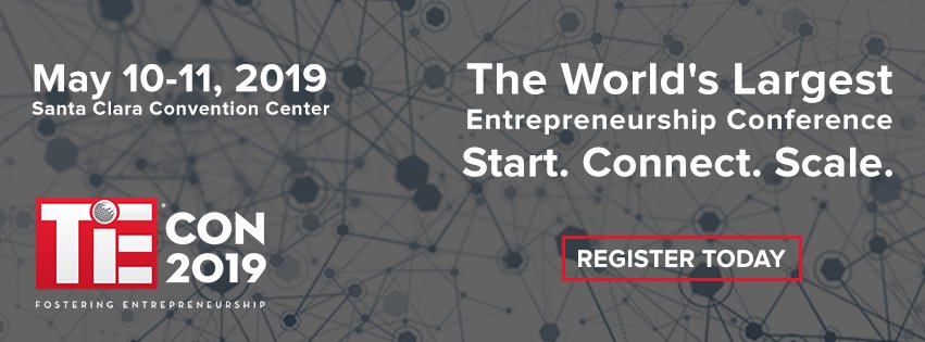 eManishArora's tweet photo. I am volunteering to organize #TiEcon 2019, the world’s largest entrepreneurship event, this May 10-11. Register now at https://t.co/YWImaxXmsv for best prices—the price increases by $100 on Mar 1. https://t.co/yPiRlqsgqX