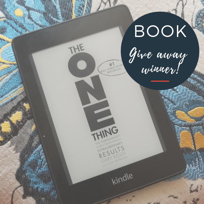 Dopaminepod's tweet photo. We have a winner! Racheal Kizza @rachealkay29 is the winner The One Thing Book by Gary Keller.
.
.
.
Thanks to everyone who contributed to the challenge.
.
.
.
#theonethingchallenge #the1thing #2019plans #2019goals #begoals #BeBold #BookGiveaway https://t.co/h774fFO6xi