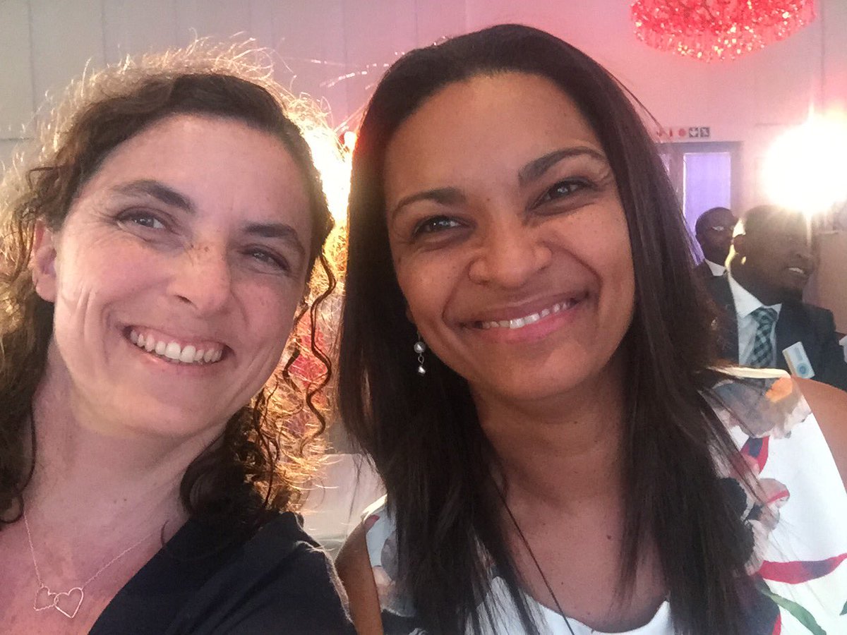 Dorinereinstein's tweet image. Kicking off #BARSA2019 with a selfie @BigAmbitionsZA @jannine_adams