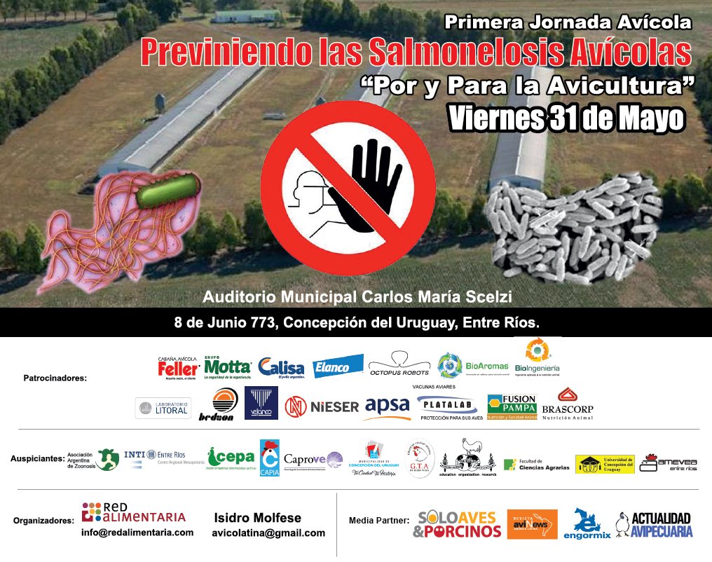 octopusrobotsES's tweet image. Octopus Robots en la Primera Jornada Avícola “Previniendo las Salmonelosis Avícolas" @DORENSZTEIN @Redalimentaria @IMolfese
bit.ly/2Syc7DI