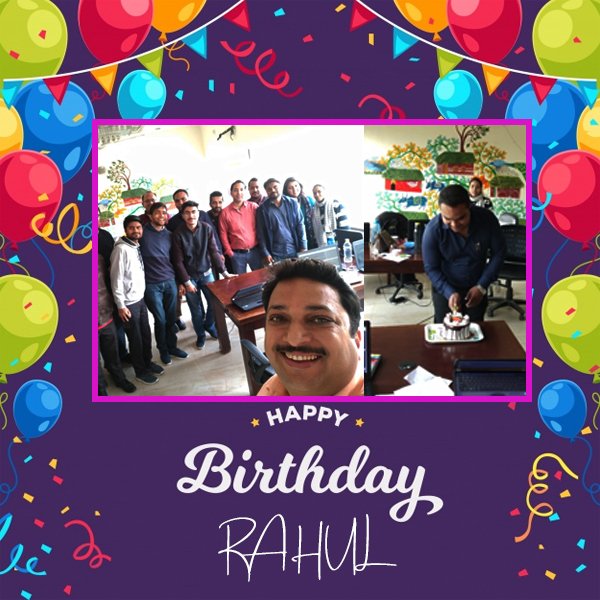WeADSBazaar's tweet photo. Happy Birthday, RAHUL!!!!

#AdsBazaar https://t.co/Q4TJBGxUoR