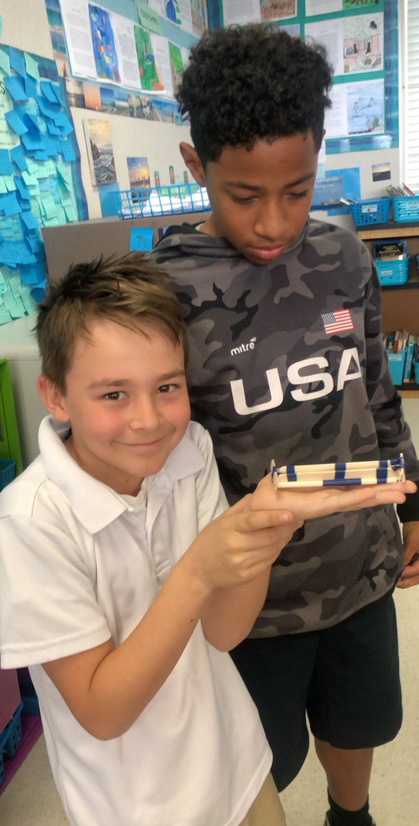 msadams5th's tweet photo. Float your Boat #engineering #designandengineer #msadamsisyourfavoriteteacher #LemonGroveLearner https://t.co/EzC0PqGqBo