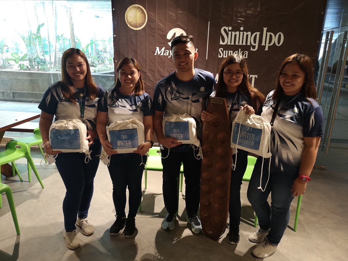 WaterDragonsMVP's tweet photo. Carriedo Cup 2019 Update
Congratulations to Maynilad Sungka Team for sweeping the gold, silver and bronze medals of 2019 Carriedo Cup Sungka event.
Medalists
Gold - Patricia Vianka Santiago
SIlver - Mark de Luna
Bronze - Sheryl Vina Cecillo
#LabanMaynilad
#CarriedoCup2019 https://t.co/LR1MlNMQCb