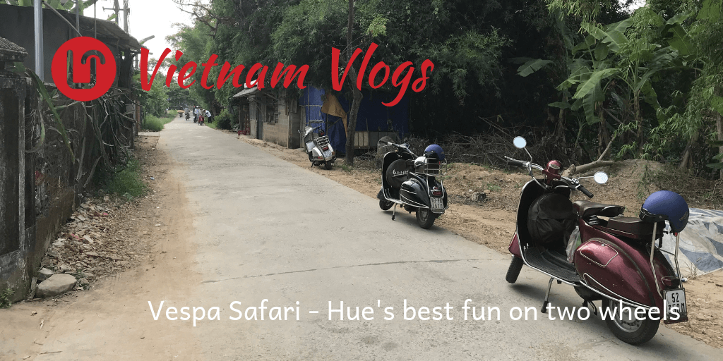 The best way to experience an 'Old School' town is on the back on an old school Vespa!

Our super knowledgeable and awesome tour guide Tu and his team took us on their Discover Hue Tour and the grins didn't leave our faces ALL DAY!

youtu.be/MPPTnjO5qfQ