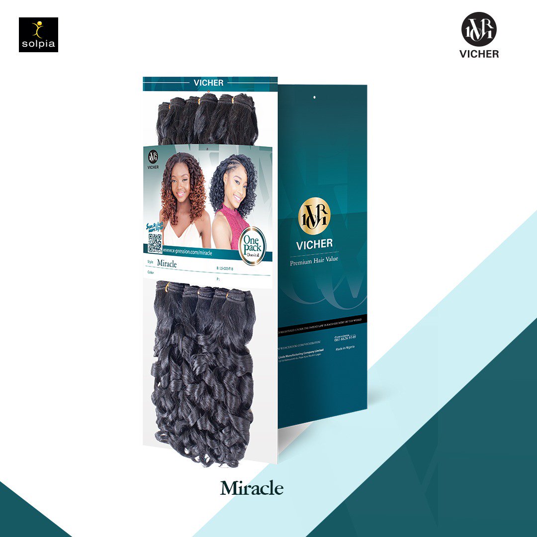 Vidalexxu's tweet photo. Meet the new Vicher Miracle, one of the latest introductions from X-Pression. Let’s hear your opinion if you've tried this product already.
Those who haven’t yet, would you like to try it out if you have the opportunity.
Let us know .
#XpressiveMe
#Xp4you
#X_pression https://t.co/5rGH1UobFo