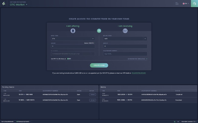 hypernum_team's tweet image. Switcheo @SwitcheoNetwork Introduces OTC Platform

medium.com/switcheo/intro…

$SWTH $OTC