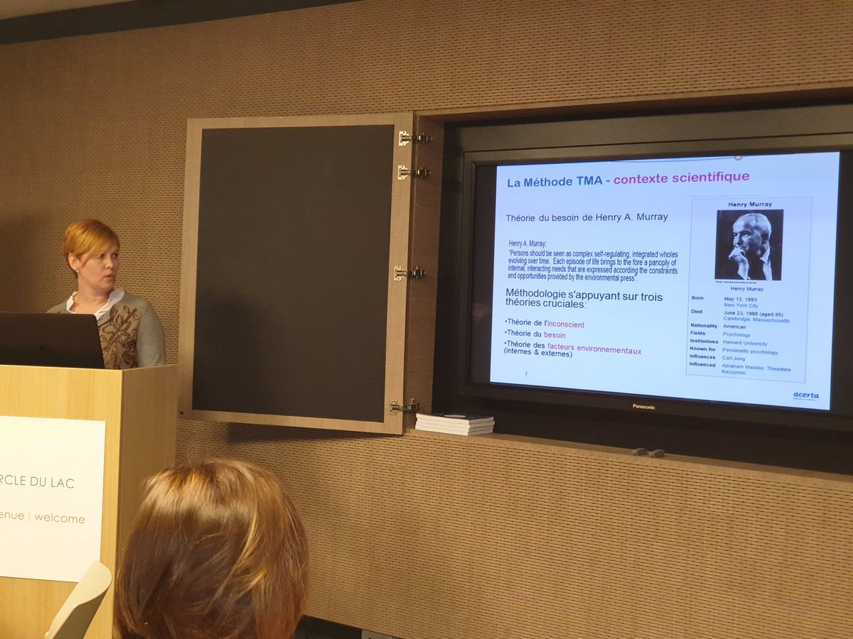 BarbaraGoffioul's tweet photo. On fonctionne de manière optimale quand notre #travail est en accord avec notre "moi profond" = le postulat de base de la méthode #TMA inspirée de la #théoriedubesoin de Henry A. Murray avec @AcertaConsult #méthodeTMA #gestiondescompétences #gestiondestalents #methodetma https://t.co/chbSVHlfkd
