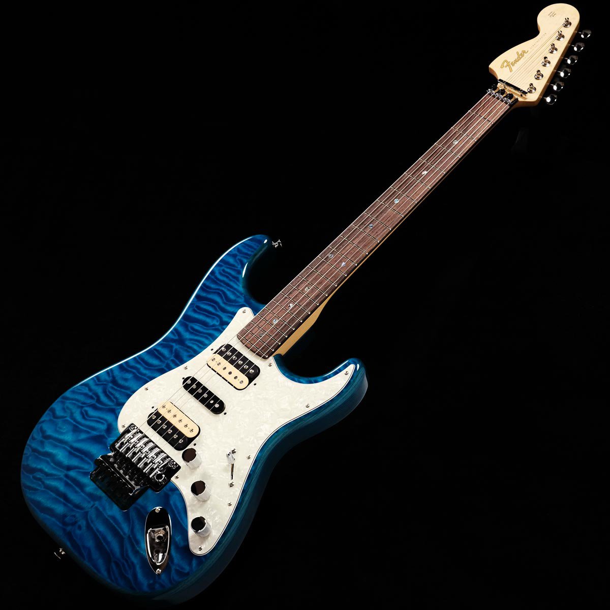 状態綺麗✨春畑道哉 ギター フェンダー Caribbean Blue Trans Fender / Michiya Haruhata Stratocaster Caribbean Blue Trans