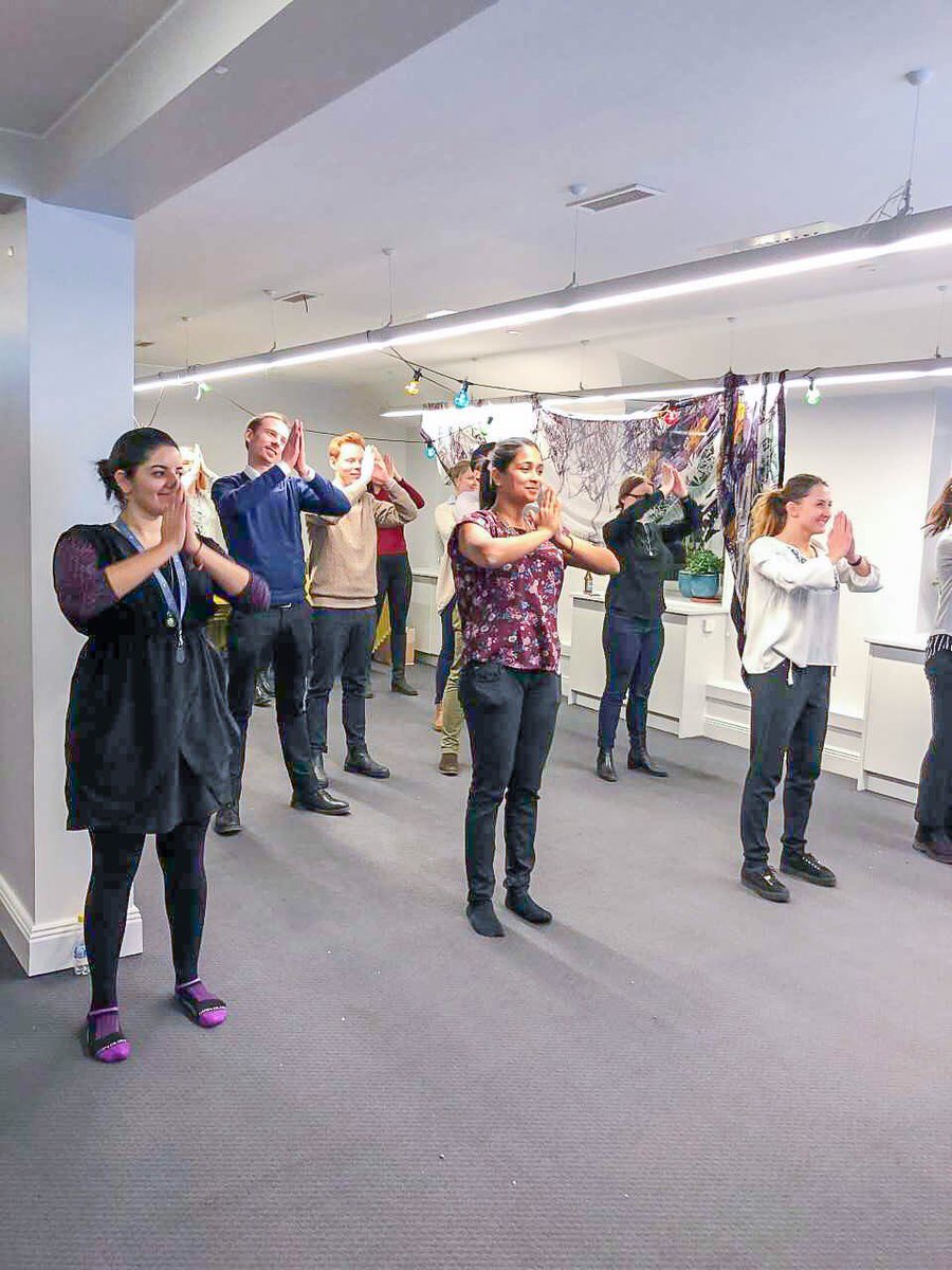 movetostockholm's tweet image. Hello! I’m Prasanth, a #UXDesigner from India. Last month, as part of a cultural knowledge sharing event at #Netlight, I got to celebrate Indian culture with delicious food, festive decorations, interesting discussions and some Bollywood dancing with my amazing colleagues. 💜🎉