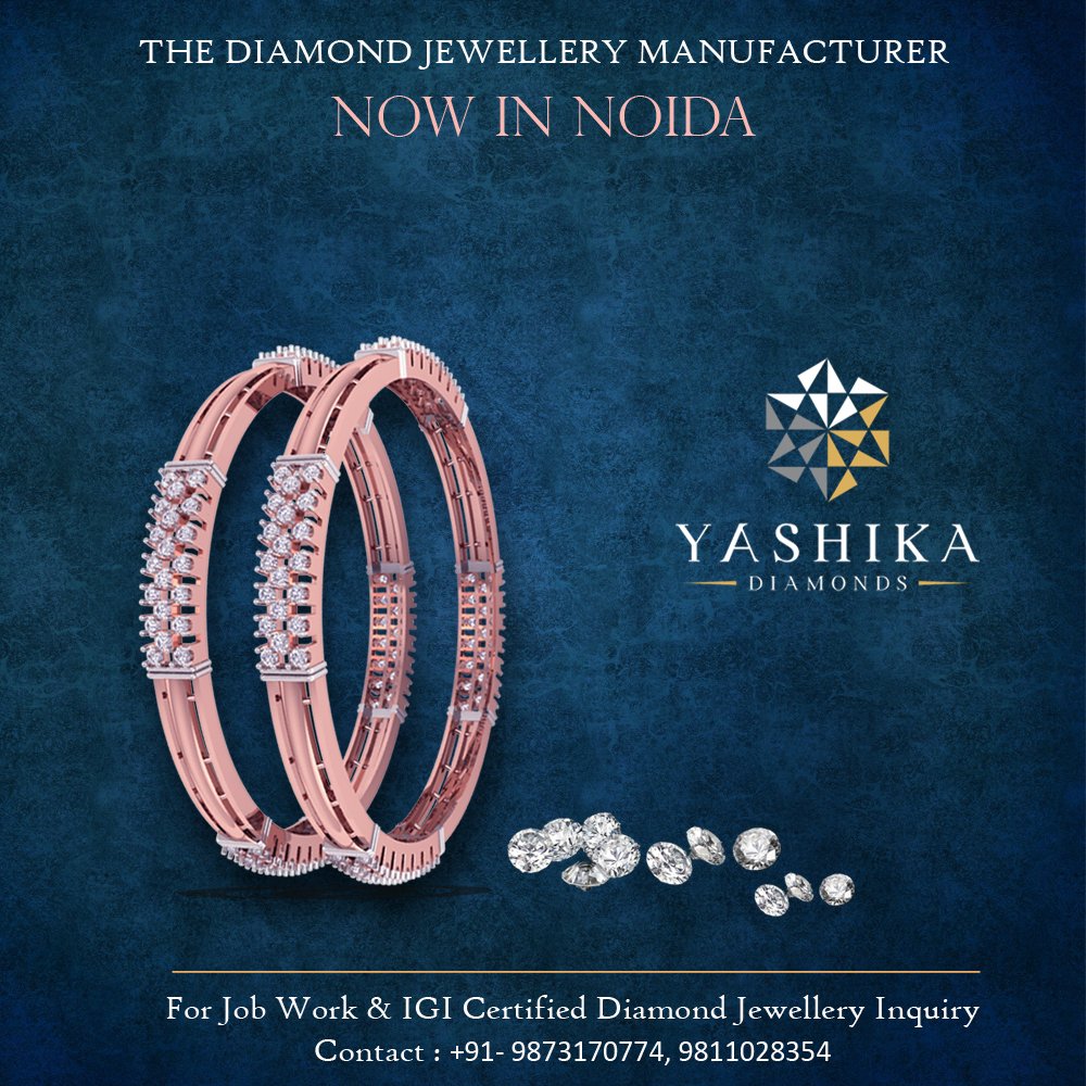 YashikaDiamonds's tweet photo. Feel the real touch of Diamond...

#YashikaDiamonds #DiamondJewellery #DiamondNecklace #DiamondRing #DiamondEarring #DiamondBracelet #DesignerDiamondJewellery #NowInnoida https://t.co/GUC91Kag99