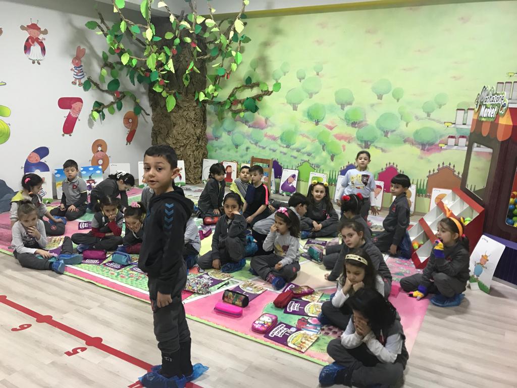 BKKutahyakampus's tweet photo. 1B sınıfı öğrencilerimiz Mathozone ormanına giderek Tavşan Toto ilr birlikte asansör oyunu oynayarak direk sayı doğrusunda yönler,artma-eksilme ,matematiksel cümle oluşturma çalışması yaptı.#kutahyabk #mathozone https://t.co/ouAQCIleum