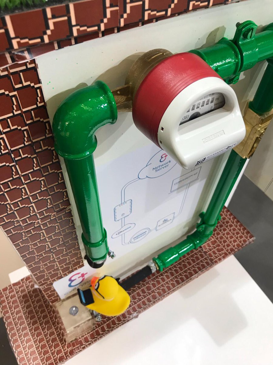 TalkpoolAG's tweet photo. Talkpool's #LoRaWAN water meter is displayed at the #MWC19 by @SoftwareAG and @EverynetIoT. Visit their booth @ Hall 8.0, Stand 8.0D11 to find out how IoT can be used for individual utilities invoicing and to detect leakages in water management systems in #SmartBuildings. https://t.co/HppNrRsS3z