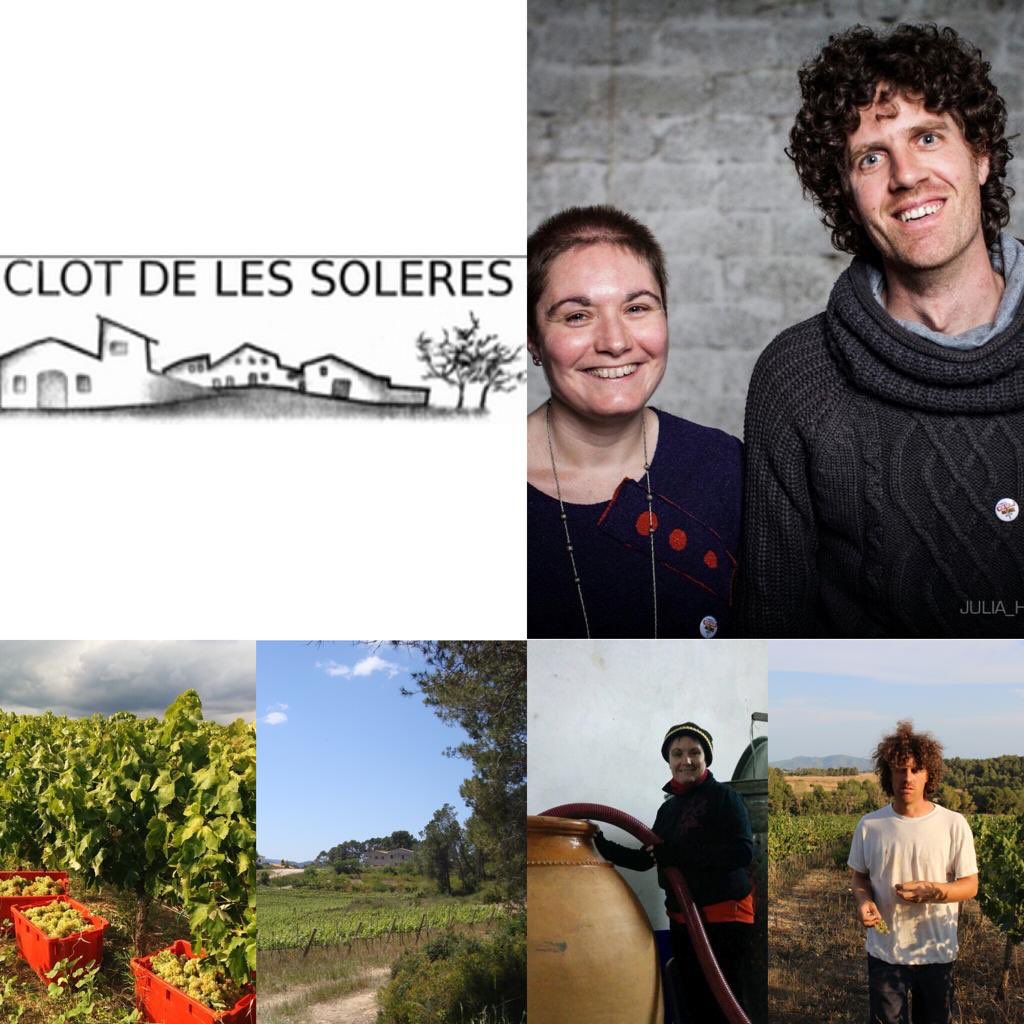 cuinerskm0's tweet photo. No només de sòlid ens alimentem els cargols. Us presentem en Carles i la Montse de @clotdelessoleres , #productors de #vinsnaturals. Els #km0slowfood prioritzem els vins fets amb varietats autòctones amb la mínima intervenció i el màxim respecte #cuinerskm0 #slowfoodcomunity https://t.co/6b5HtZajsk
