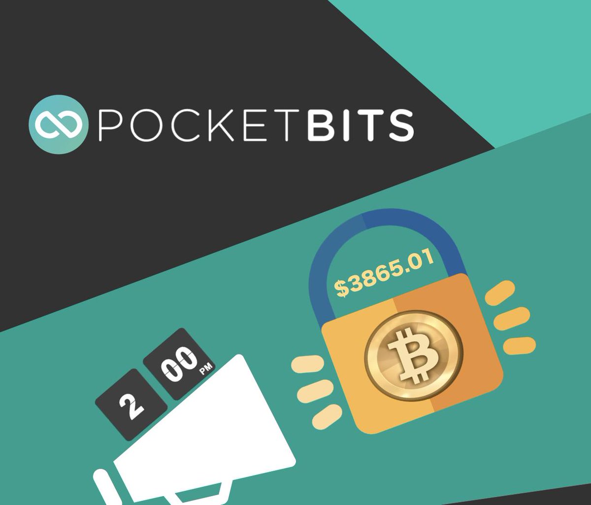 PocketBitsIndia's tweet photo. #GUESSWIN BTC Price has been officially locked.
Results to be Announced at 5pm IST.
ALL THE BEST to all who participated! https://t.co/XcZw4ewcJI