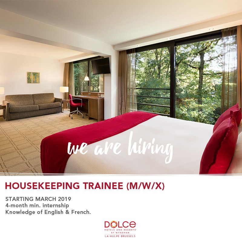 Dolce La Hulpe Brussels (@dolcelahulpe) on Twitter photo (1/3) ๐ฃ Dolce La Hulpe Brussels is looking for new interns in several departments of the hotel!
Interested? Send your application including your resume to lahulpe.hr@dolce.com (1/3) ๐ฃ Dolce La Hulpe Brussels is looking for new interns in several departments of the hotel!
Interested? Send your application including your resume to lahulpe.hr@dolce.com
