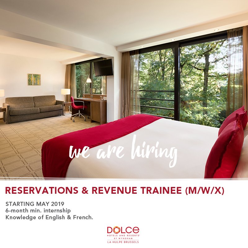 Dolce La Hulpe Brussels (@dolcelahulpe) on Twitter photo (2/3) ๐ฃ Dolce La Hulpe Brussels is looking for new interns in several departments of the hotel!
Interested? Send your application including your resume to lahulpe.hr@dolce.com (2/3) ๐ฃ Dolce La Hulpe Brussels is looking for new interns in several departments of the hotel!
Interested? Send your application including your resume to lahulpe.hr@dolce.com