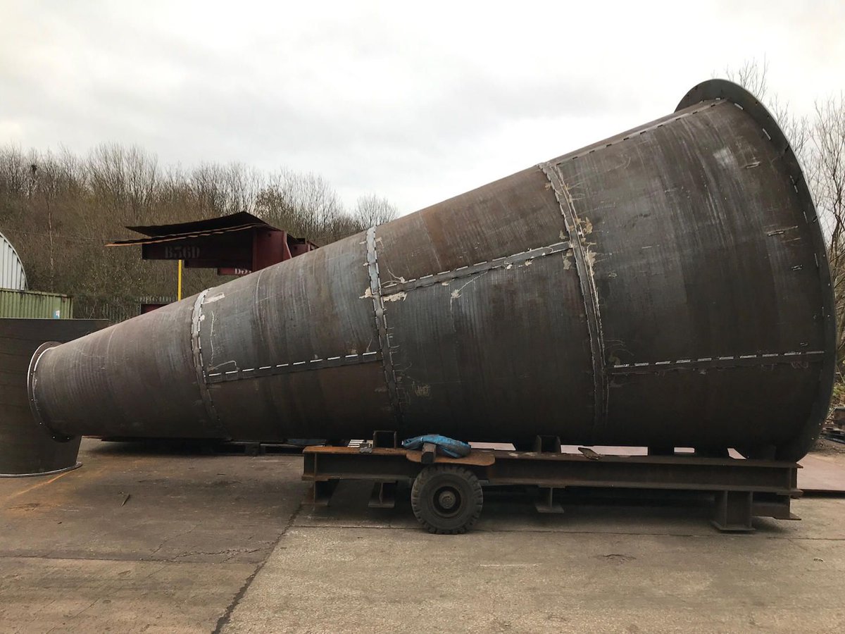 RedDogLinings's tweet photo. Red Dog Linings Fabrication team are underway with a bespoke programme to reverse engineer various components. These cyclones will be manufactured straight from our advanced #hardfaced plate with no need for a mild steel substrate. #abrasionresistant https://t.co/lmwaUnFEgO https://t.co/JkG80bUMy1