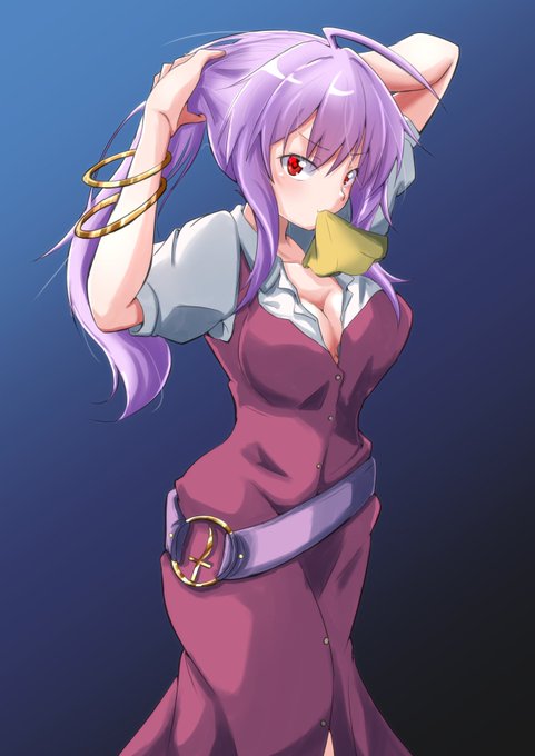 身支度中の依姫さん
#東方project 