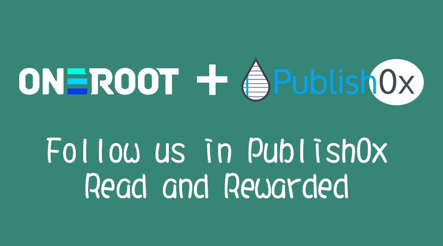 OneRootNetwork's tweet photo. ONEROOT has created a blog on Publish0x, and the following is our first post. Come and follow us! Publish0x is a crypto agnostic publishing platform that rewards both authors and readers with crypto @publish0x https://t.co/pWE3SzxRkV #Blockchain #cryptocurrency  #ONEROOT https://t.co/zFGoR9dsqS