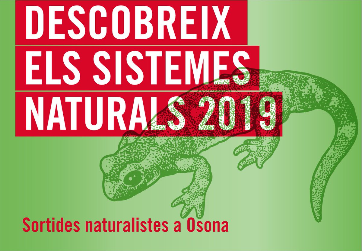Aquest 2019 no et perdis el nostre cicle de sortides #naturalistes per descobrir els sistemes naturals d'#Osona! 🏞🌸🦆🐞🦋🐸🦇🍄

Totes les activitats són gratuïtes 👌 Consulta-les en aquest fil i al nostre web! 🔗gno.cat/descobreix-sis…