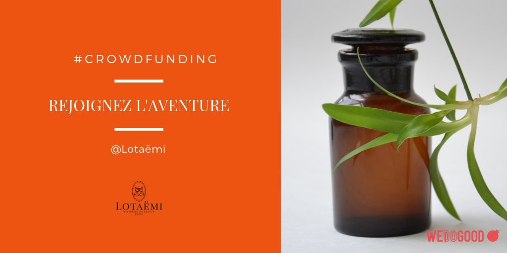 Lotami3's tweet photo. [#Crowdfunding] C'est parti! Votez très vite et devenez acteur de notre projet participatif !Infos ici : https://t.co/WxWwSGgwB3 
#Lotaëmi #beauté #baume #cosmétiques #projetsolidaire #investissement #wedogood #bio #Cosmétiquebio @Lotaëmi https://t.co/ZRUPIYzrkY