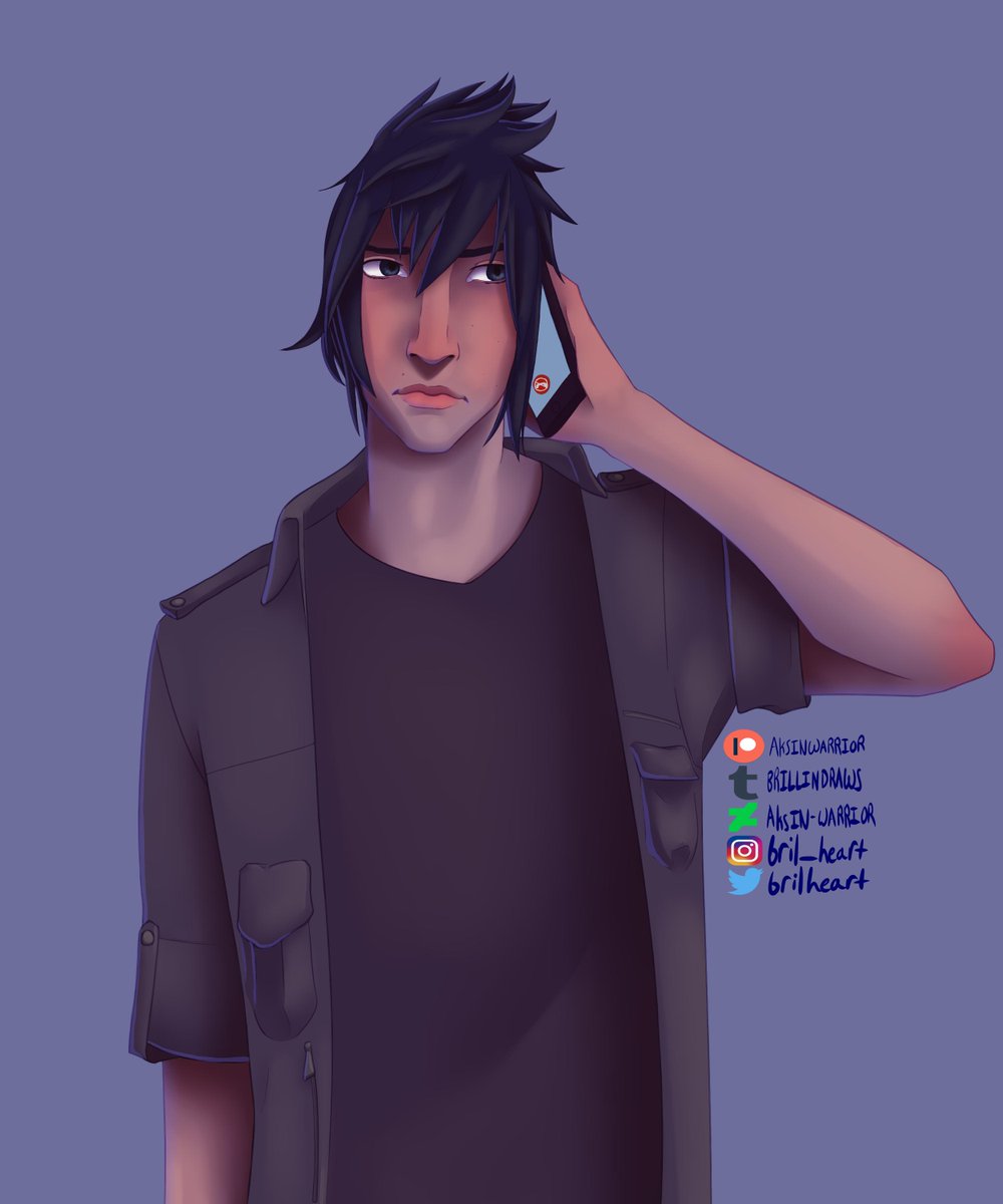bril_heart's tweet photo. a more somewhat low contrast drawing i did to test out a new shading style- i decided i really like it so i think i'll try to stick with it
#noctis #ffxv https://t.co/XSU8yiZzyA