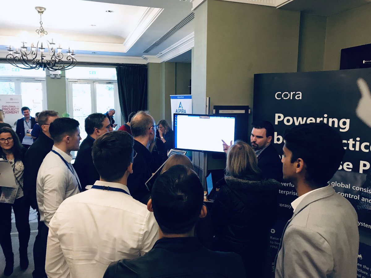 corasystems's tweet photo. And we’re off... @Deanos_View will be giving demos of #CoraPPM all day here at #PMI2019IRL. Make sure you stop by to find out how Cora can help you gain complete control, governance and insights over your projects & portfolios https://t.co/cu5AlEGAog