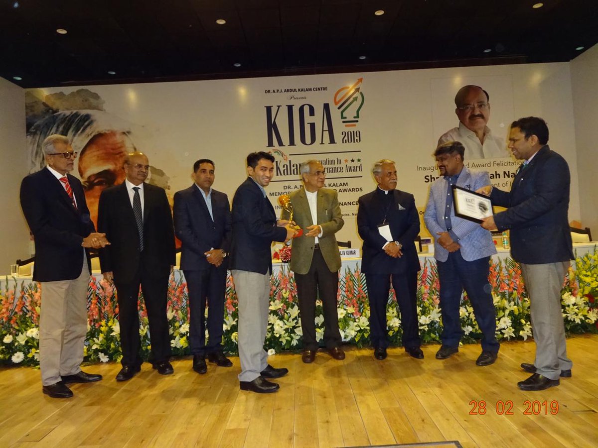 Arvalli Dr.Harshit Gosavi (DDOshri)
 has been awarded for KIGA award at Delhi for panchayat suvidha helpline and e- panchayat seva kendra (Egram).<a href="/GujPRHDept/">Panchayat, Rural Housing & Rural Dev. Department</a> @CollectorArvali <a href="/ankitchauhan111/">Ankiit Chauhan</a> <a href="/CMOGuj/">CMO Gujarat</a> <a href="/SP_Arvalli/">SP Arvalli</a> <a href="/JayantiRavi/">Jayanti Ravi</a> <a href="/PatkarRamanlal/">Ramanlal Patkar</a> <a href="/PMOIndia/">PMO India</a>