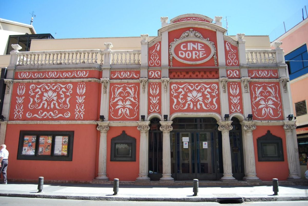 Academiadecine's tweet image. Hoy se cumplen 30 años de la reapertura del Cine Doré, sede central de exhibición de la @Filmoteca_es