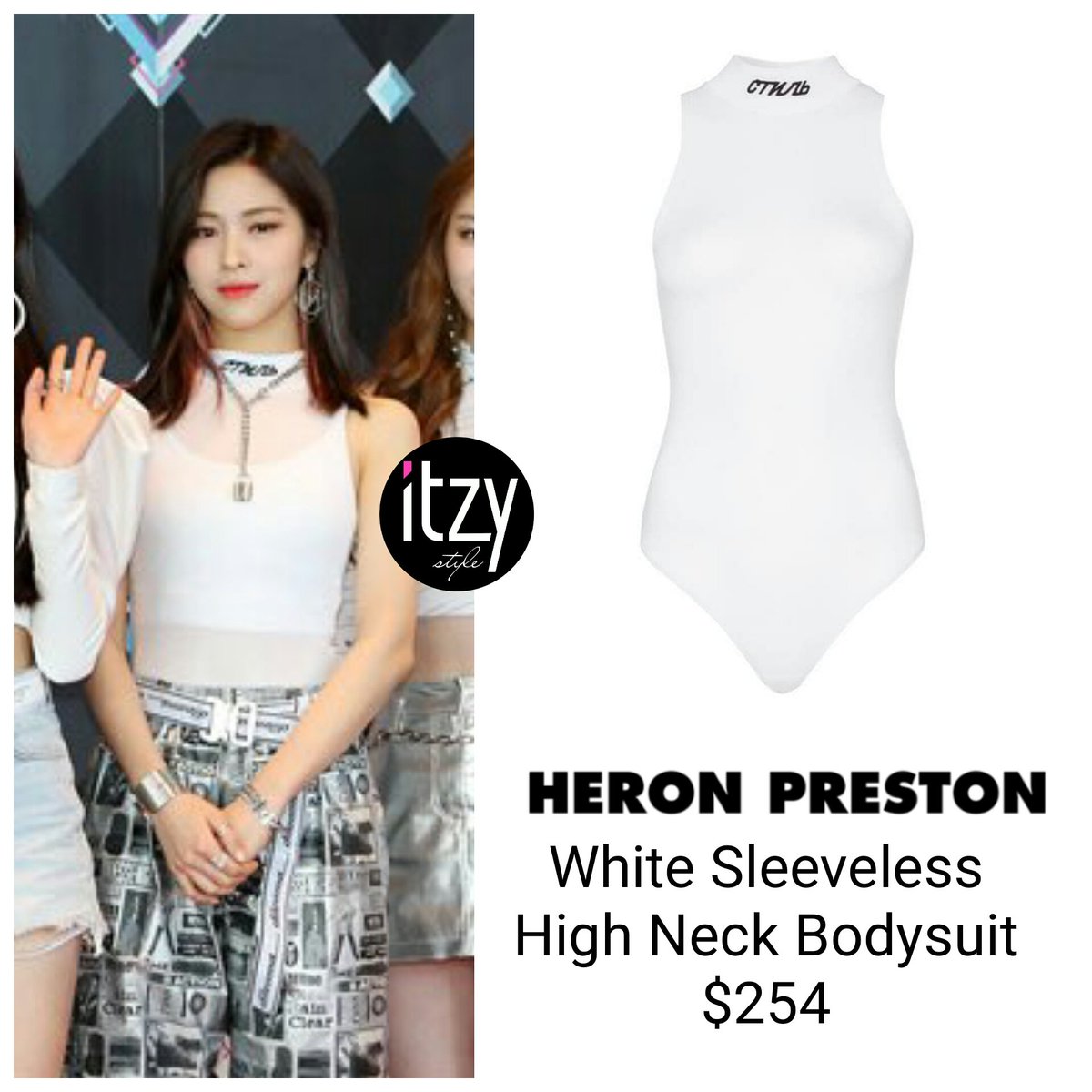 itzy_style's tweet photo. #RYUJIN #ITZY 

🌟 #HERONPRESTON - High Neck Bodysuit

#itzy_style #itzy_ryujin #itzy https://t.co/U6nBfMNEzm