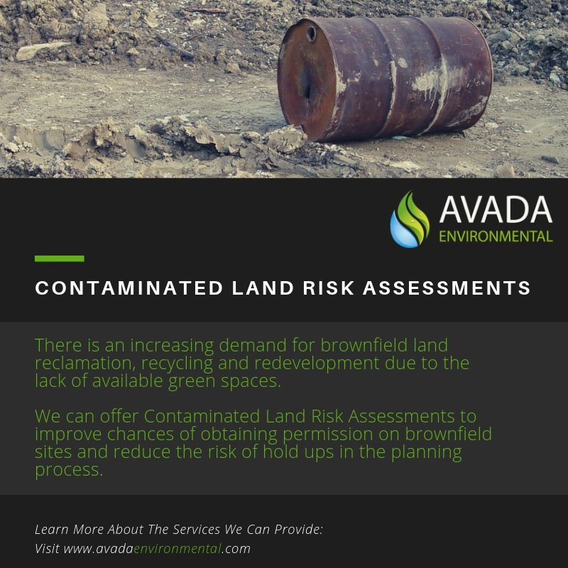AVADAEnviro's tweet photo. AVADA Environmental can assess and advise on geo-environmental risks for all forms of property transaction and development. https://t.co/JyyYCRB8H2
#Brownfield #Contaminated #Land #RiskAssessment https://t.co/DXs67Y5Ib8