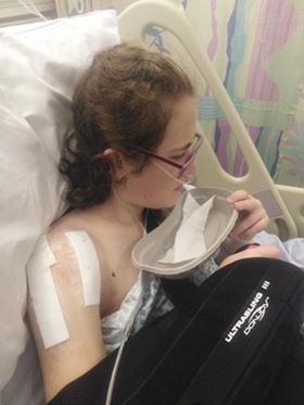 "Today my young #EDS Warrior had her shoulder fused, it's been dislocated for 2 years. She calls it day one of the rest of my life." 

#rarediseaseday #EDSsurvivor #RareReality