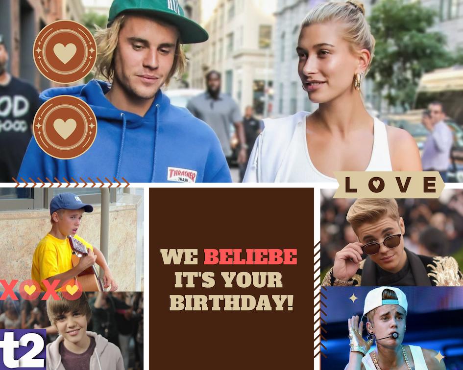 Happy birthday Justin Bieber, the name that spells straight-up coolness! 