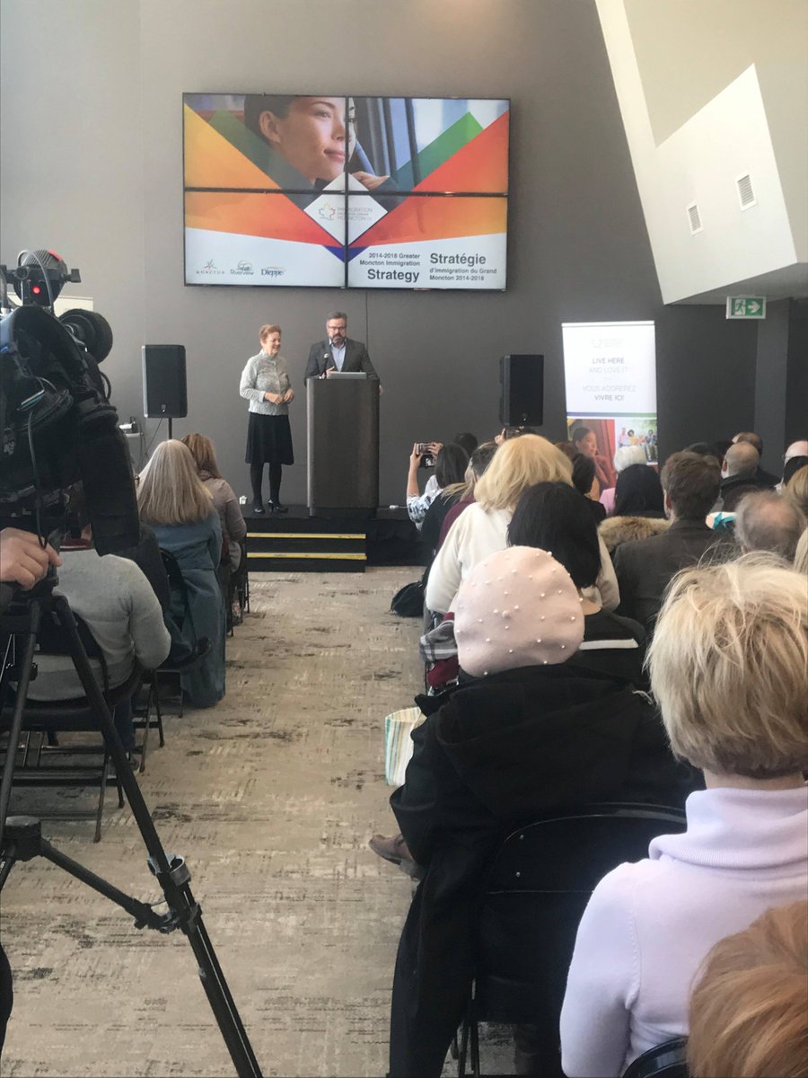 Diversis's tweet photo. En direct du lancement officiel du processus d'élaboration de la nouvelle stratégie en immigration du Grand Moncton / Live from the Official Launch of the New Greater Moncton Immigration Strategy
#Diversis #immigrationGM2024 https://t.co/6Wx0YY7HRa