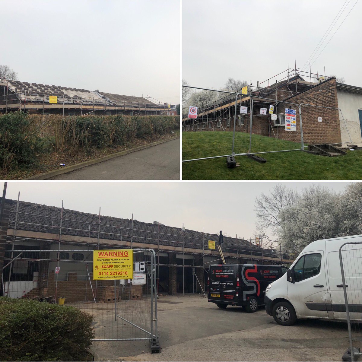 scaff_security's tweet photo. A #Scaffoldalarm installation completed today in the #greatermanchester area by our installations department #scaffolding #scaffold #alarmed #security #scaffsecurity #7dayavailability #247monitoring #nationwidecoverage #healthandsafety #construction #insurancespproved #ssaib https://t.co/r3Mt0r3CID
