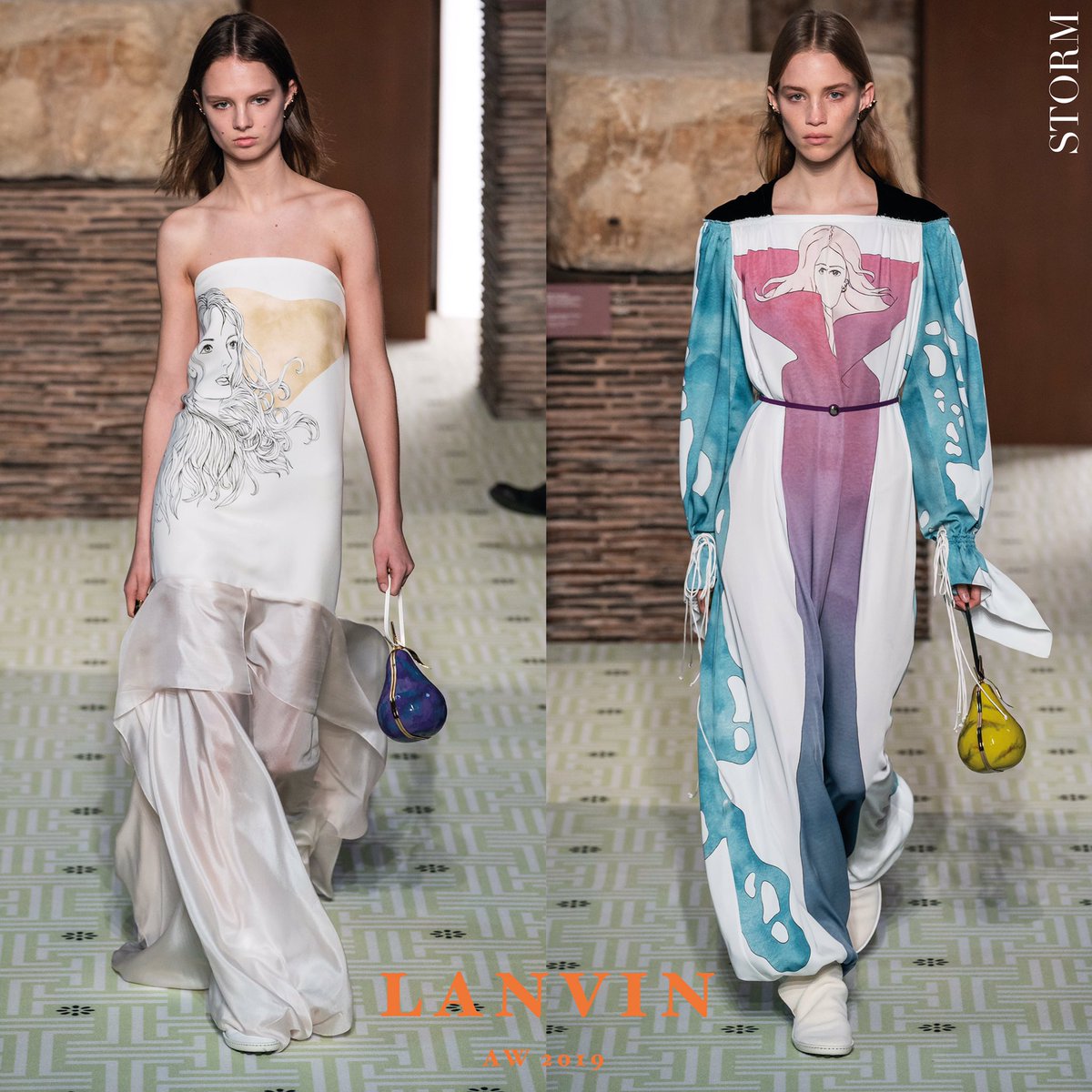 StormModels's tweet photo. #MarianaBarcelos ;  #EmilyDriver ;  #AlietSarah ; #GiselleNorman and  #RebeccaLongendyke for LANVIN AW19⁣
• Creative Direction #BrunoSialelli⁣
• Stylist #CarlosNazario
• Casting #PiotrChamier⁣
@LANVINofficial  #newLavin https://t.co/7c7YzET20D