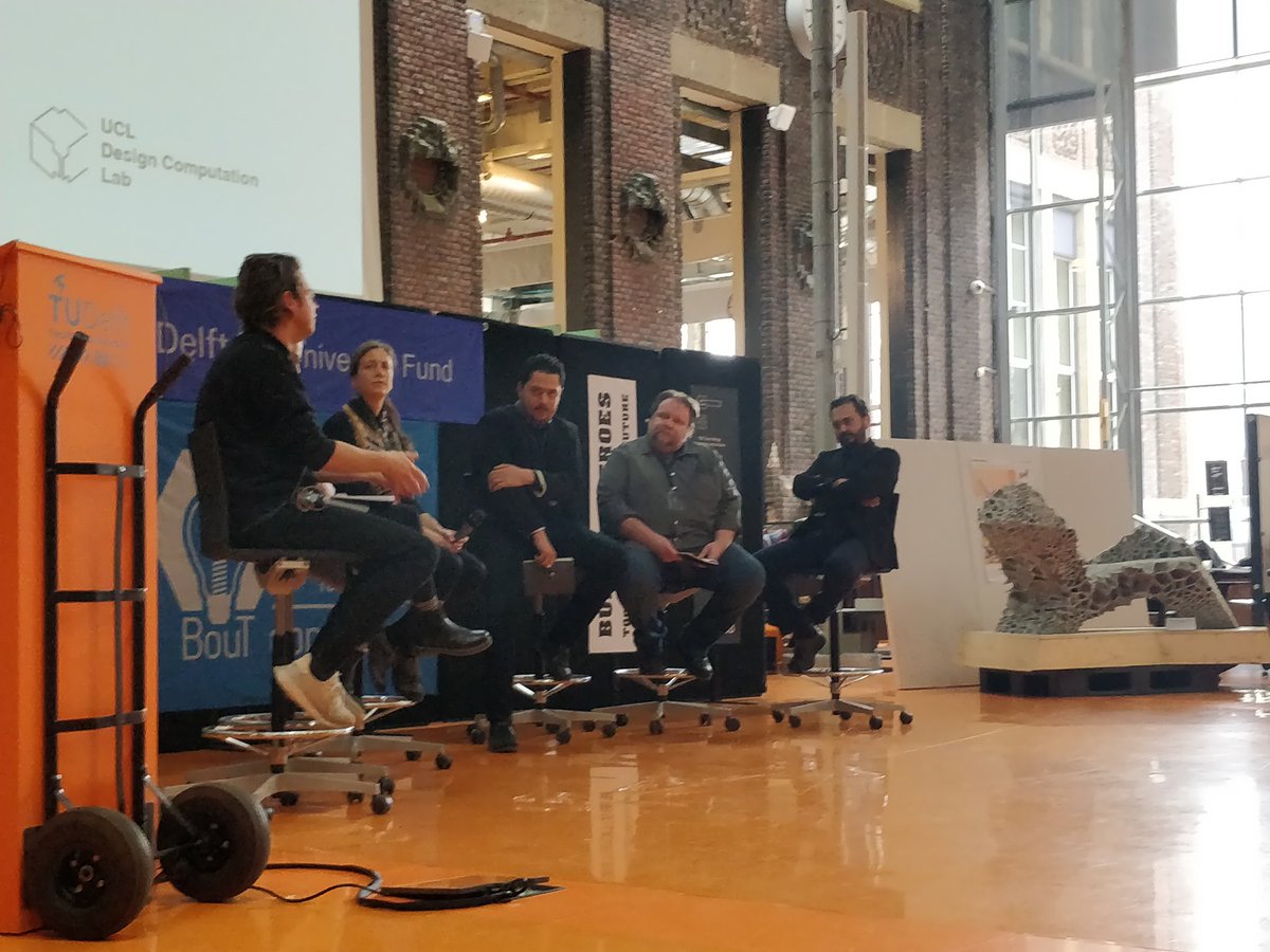 Great presentations so far from Gilles Retsin, Leon Spikker of <a href="/_studiorap/">Studio RAP</a>, and Jan Dierckx of <a href="/FosterPartners/">Foster + Partners</a>. More to come!