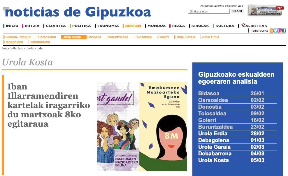 ¡A veces ganamos concursos!
Gracias por todas las felicitaciones
👉 Noticia en DV 📰 bit.ly/2T8hte0
👉 Bideoa <a href="/ErloTelebista/">ErloTelebista</a> 📽️ bit.ly/2H4zy5u